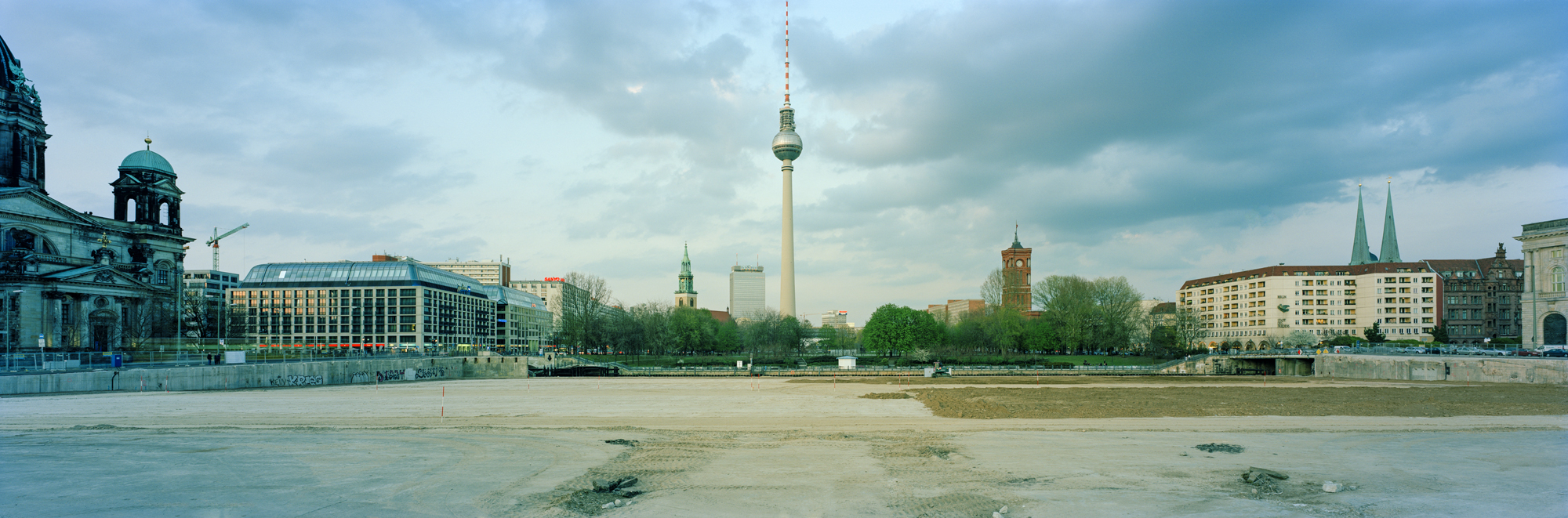 large format photography, Grossformatfotografie, Grossformatphotographie, Fotografie, Photographie, photography, 6x17, Berlin, Hauptstadt, capitol, city, Stadt, Architektur, architecture, Beton, Stahl, concrete, steel, Humboldt Forum