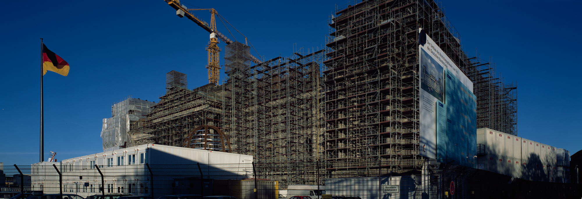 Photographie grand format, Photographie grand format, Photographie grand format, la photographie, photographier, la photographie, 6x17, Berlin, Capitale, Capitole, ville, architecture, béton, acier, chantier de construction, chantier