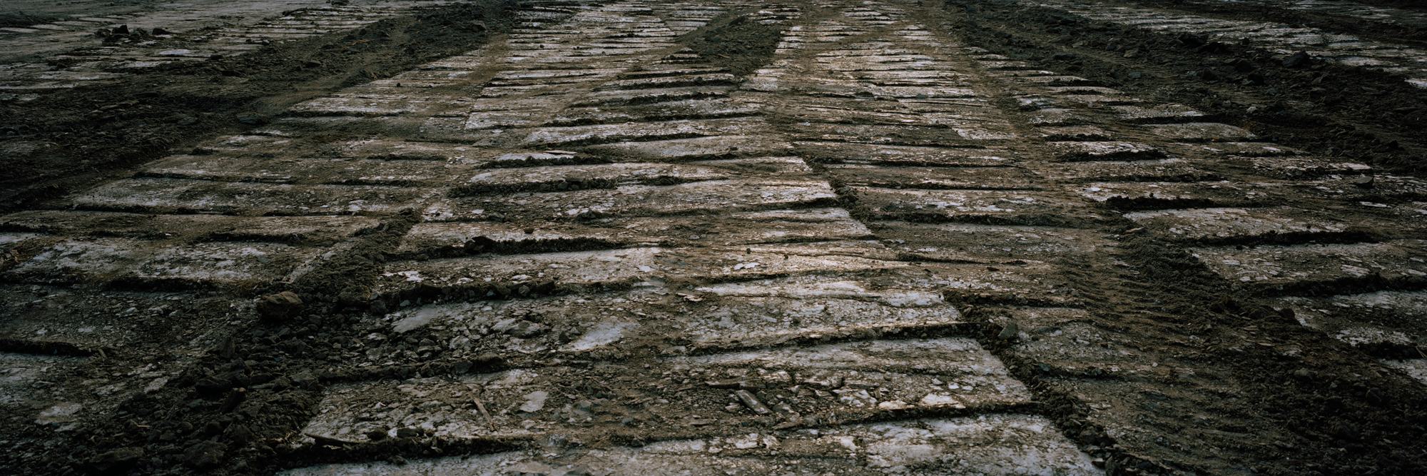 fotografia di grande formato, fotografia di grande formato, fotografia, fotografia, fotografia, 6x17, miniere a cielo aperto, lignite, miniere di lignite, ambiente, natura, marrone, terra, roccia, sabbia, 