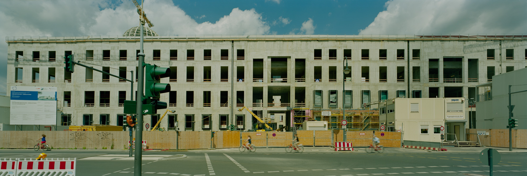 large format photography, Grossformatfotografie, Grossformatphotographie, Fotografie, Photographie, photography, 6x17, Berlin, Hauptstadt, capitol, city, Stadt, Architektur, architecture, Beton, Stahl, concrete, steel, Humboldt Forum